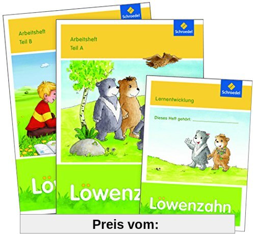 Löwenzahn - Ausgabe 2015: Arbeitshefte A und B mit Lernentwicklungsheft im Paket